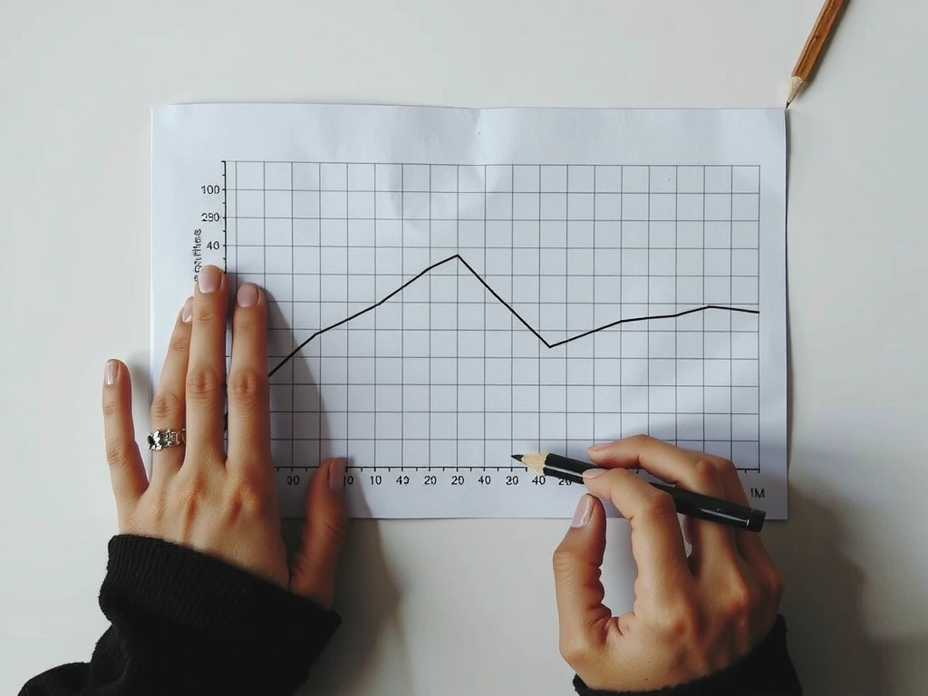 Ručně kreslený graf