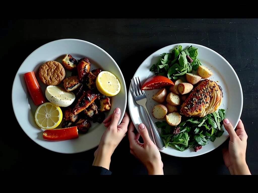 Srovnání talířů